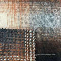 Woven 100 Polyester Wool Blazer Tweed Fabric